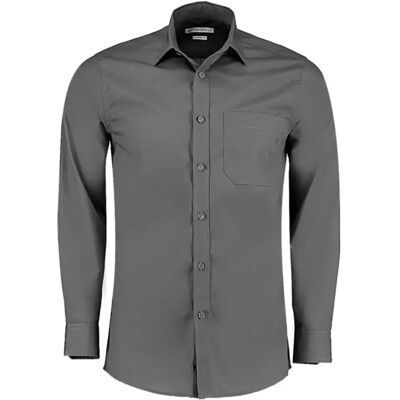 Maßhemd aus Popeline Kustom Kit Gris XL Mixte Maßhemd aus Popeline Kustom Kit Gris XL Mixte