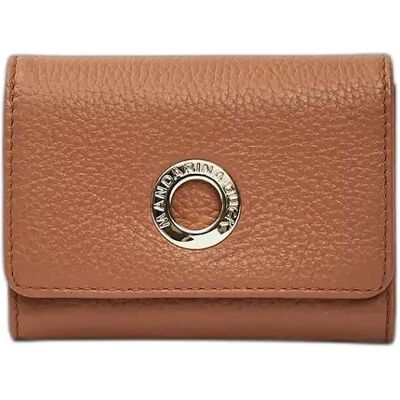 Wallet mit prägiertem Logo für Frauen Mandarina Duck Marron 8x12x2,5 cm Femme Wallet mit prägiertem Logo für Frauen Mandarina Duck Marron 8x12x2,5 cm Femme