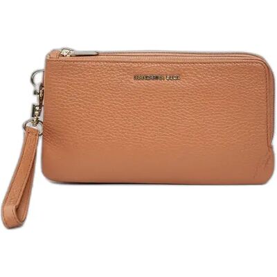 Damen Leder Geldbörse mit doppeltem Fach Mandarina Duck Marron 10x18,5x2,5 cm Femme Damen Leder Geldbörse mit doppeltem Fach Mandarina Duck Marron 10x18,5x2,5 cm Femme