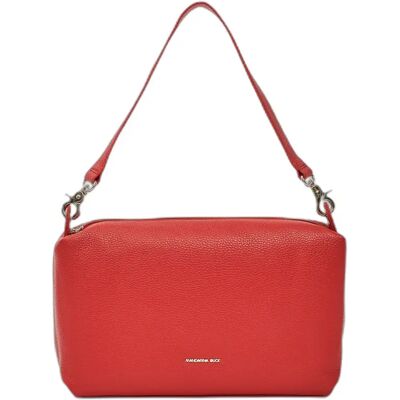 Lederhandtasche Damen Mandarina Duck Mellow Rouge 18x30x12 cm Femme Lederhandtasche Damen Mandarina Duck Mellow Rouge 18x30x12 cm Femme