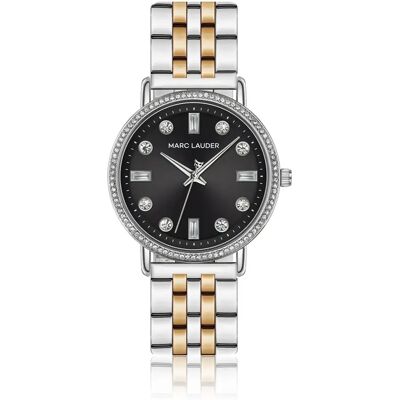 Edelstahlarmbanduhr für Damen Marc Lauder Lisbon Rose 18x18 mm Femme Edelstahlarmbanduhr für Damen Marc Lauder Lisbon Rose 18x18 mm Femme