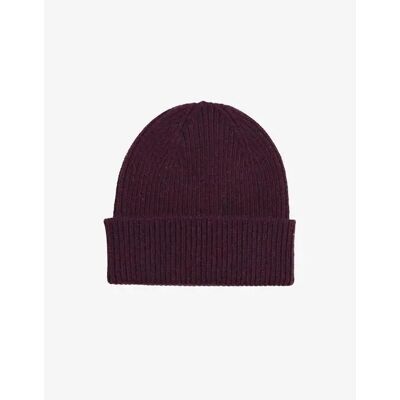 Mütze Colorful Standard merino wool Oxblood Red Rouge TU Mixte Mütze Colorful Standard merino wool Oxblood Red Rouge TU Mixte