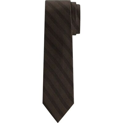 Krawatte Michael Kors Tonal Stripe Marron TU Homme Krawatte Michael Kors Tonal Stripe Marron TU Homme