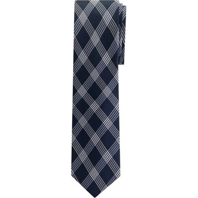 Krawatte Michael Kors Glencheck Bleu TU Homme Krawatte Michael Kors Glencheck Bleu TU Homme