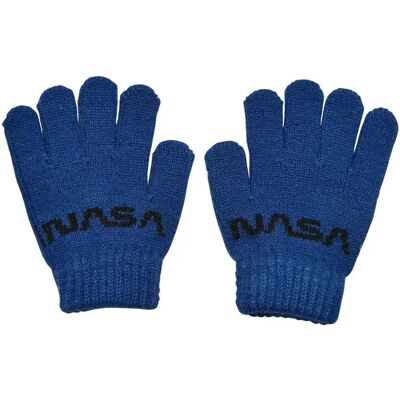 Strickhandschuhe Mister Tee Nasa Bleu S/M Mixte Strickhandschuhe Mister Tee Nasa Bleu S/M Mixte