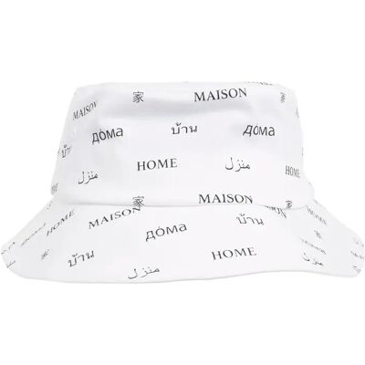 Hut Mister Tee maison Blanc TU Mixte Hut Mister Tee maison Blanc TU Mixte