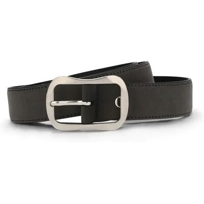 Lässiger Gürtel für Frauen Nae Vegan Shoes Espot Gris 90 cm Femme Lässiger Gürtel für Frauen Nae Vegan Shoes Espot Gris 90 cm Femme