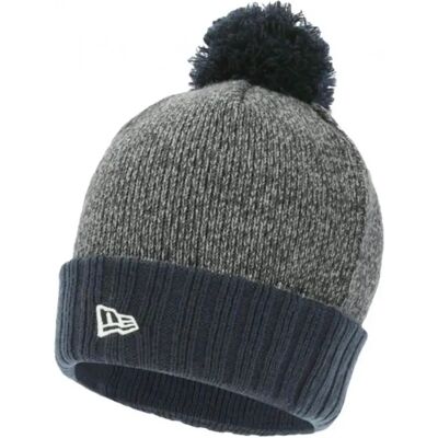 Mütze mit Bommel gestrickt New Era Gris TU Mixte Mütze mit Bommel gestrickt New Era Gris TU Mixte