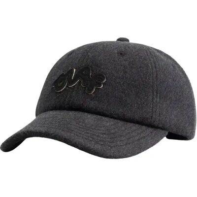 BaseballKappe aus Wolle Olaf Hussein Signature Logo Gris TU Mixte BaseballKappe aus Wolle Olaf Hussein Signature Logo Gris TU Mixte