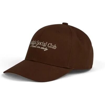 Snapback Cap Pica Pica Sardinia Social Club Marron TU Mixte Snapback Cap Pica Pica Sardinia Social Club Marron TU Mixte