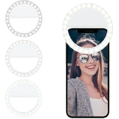 Leuchtender Ring Platyne Blanc 85x85x30 mm Mixte Leuchtender Ring Platyne Blanc 85x85x30 mm Mixte