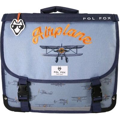 Schulranzen Kind Pol Fox Airplane Bleu 35 cm Mixte Schulranzen Kind Pol Fox Airplane Bleu 35 cm Mixte
