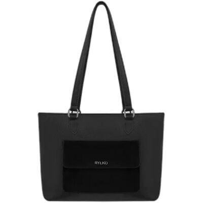 Damentasche aus Leder Ryłko Noir TU Femme Damentasche aus Leder Ryłko Noir TU Femme