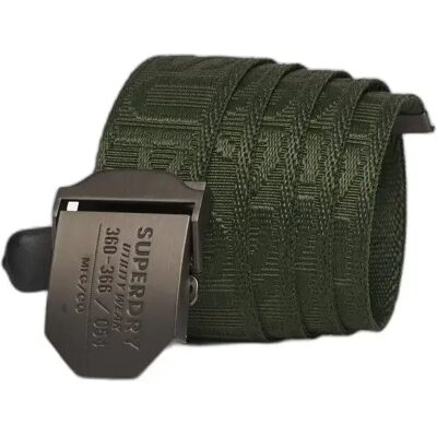 Gewebter Gürtel Superdry Workwear Vert TU Homme Gewebter Gürtel Superdry Workwear Vert TU Homme