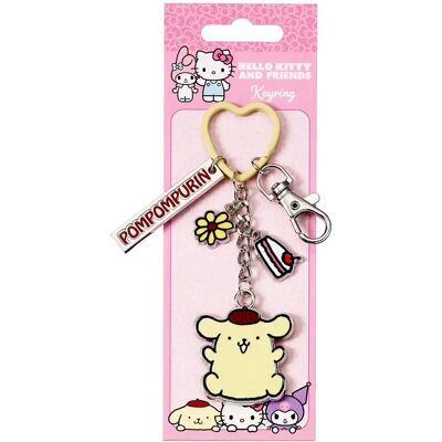 Schlüsselanhänger The Carat Shop Hello Kitty Pompompurin Jaune TU Mixte Schlüsselanhänger The Carat Shop Hello Kitty Pompompurin Jaune TU Mixte