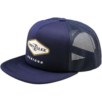 Trucker Cap Troy Lee Designs Carbon Bleu TU Mixte Trucker Cap Troy Lee Designs Carbon Bleu TU Mixte