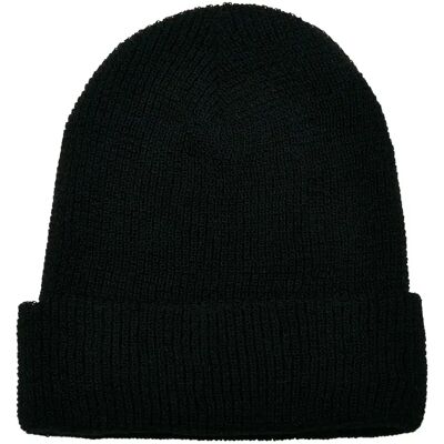 Mütze Flexfit Recycled Yarn Waffle Noir TU Mixte Mütze Flexfit Recycled Yarn Waffle Noir TU Mixte