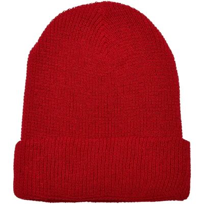 Mütze Flexfit Recycled Yarn Waffle Rouge TU Mixte Mütze Flexfit Recycled Yarn Waffle Rouge TU Mixte