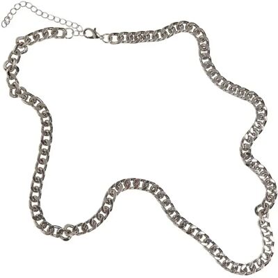 Lange Kettenhalskette Urban Classics Basic Argenté TU Mixte Lange Kettenhalskette Urban Classics Basic Argenté TU Mixte
