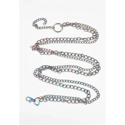 Gürtel Urban Classics Holographic Chain Multicolore S/M Mixte Gürtel Urban Classics Holographic Chain Multicolore S/M Mixte