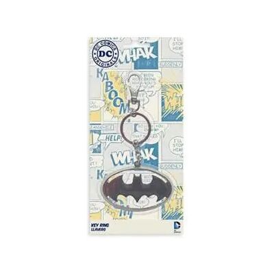 Schlüsselanhänger World Trade and Technologies Batman Logo /5 Blanc TU Mixte Schlüsselanhänger World Trade and Technologies Batman Logo /5 Blanc TU Mixte