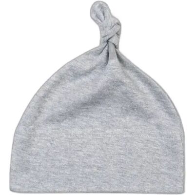 Baby Mütze mit Schleife Babybugz Gris TU Mixte Baby Mütze mit Schleife Babybugz Gris TU Mixte