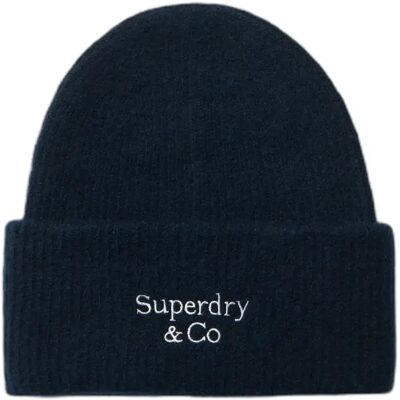 Mütze Superdry Heritage Bleu TU Homme Mütze Superdry Heritage Bleu TU Homme
