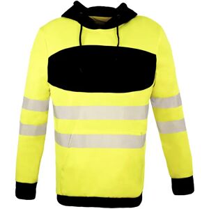 Korntex KX420 Gelb/Schwarz Hochsichtbar Kapuzenpullover Korntex KX420 Gelb/Schwarz Hochsichtbar Kapuzenpullover