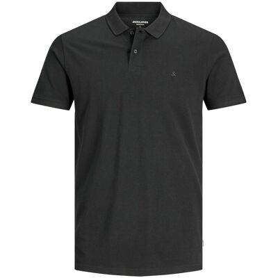 Polo Jack & Jones Basic Schwarz 2XL Homme Polo Jack & Jones Basic Schwarz 2XL Homme