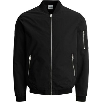 Jacke Jack & Jones Bomber Rush Schwarz L Homme Jacke Jack & Jones Bomber Rush Schwarz L Homme