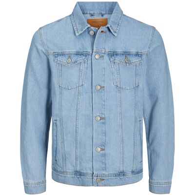 Jeansjacke Jack & Jones MF 023 Blau S Homme Jeansjacke Jack & Jones MF 023 Blau S Homme