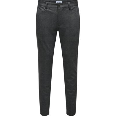 Schmale Chinohose Only & Sons Mark check Grün 28x32 Homme Schmale Chinohose Only & Sons Mark check Grün 28x32 Homme