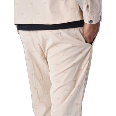 Jogginghose mit Details Project X Paris Beige S Homme Jogginghose mit Details Project X Paris Beige S Homme