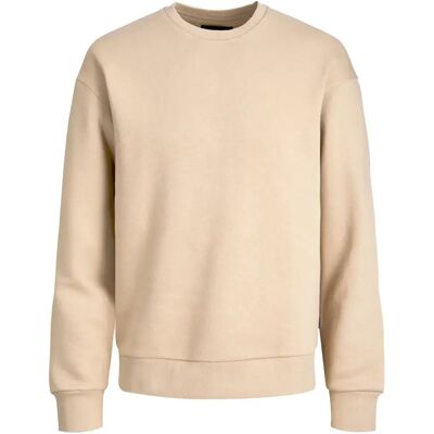 Sweatshirt Jack & Jones Star Basic Beige XL Homme Sweatshirt Jack & Jones Star Basic Beige XL Homme