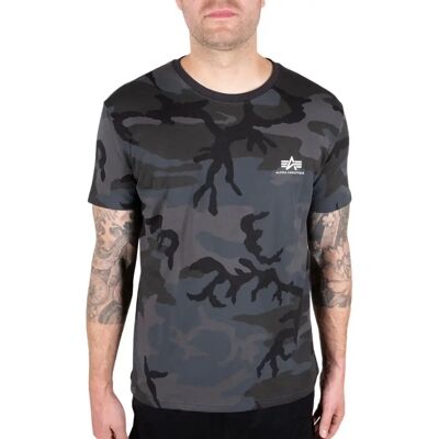 T-Shirt Alpha Industries Backprint Camo Noir 3XL Homme T-Shirt Alpha Industries Backprint Camo Noir 3XL Homme