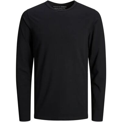 Langarm-T-Shirt Jack & Jones Basic o-neck Noir 2XL Homme Langarm-T-Shirt Jack & Jones Basic o-neck Noir 2XL Homme