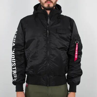 Bomber Alpha Industries MA-1 D-Tec SE Noir S Homme Bomber Alpha Industries MA-1 D-Tec SE Noir S Homme