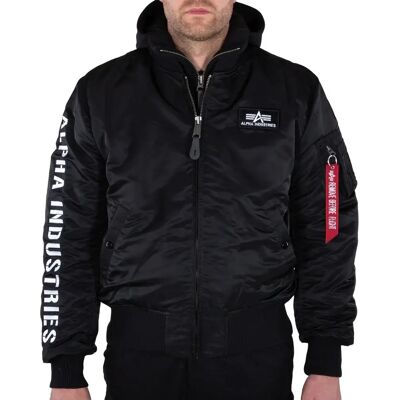 Jacke Alpha Industries MA-1 D-tec SE Noir S Homme Jacke Alpha Industries MA-1 D-tec SE Noir S Homme