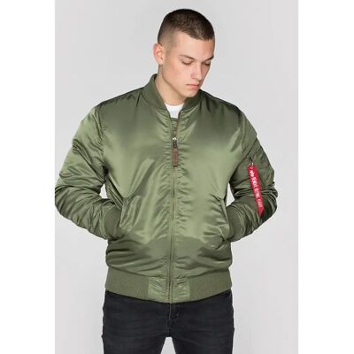 Bomber Alpha Industries MA-1 VF 59 Long Vert M Homme Bomber Alpha Industries MA-1 VF 59 Long Vert M Homme