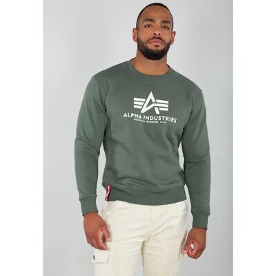 Sweat Alpha Industries Basic Vert S Homme Sweat Alpha Industries Basic Vert S Homme