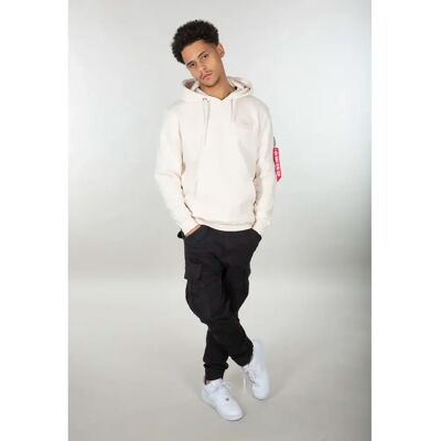 Sweat mit Kapuze Alpha Industries Back Print Blanc M Homme Sweat mit Kapuze Alpha Industries Back Print Blanc M Homme