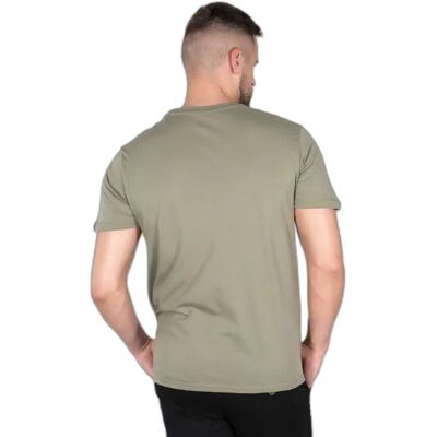 T-Shirt Alpha Industries Basic Small Logo Vert 2XL Homme T-Shirt Alpha Industries Basic Small Logo Vert 2XL Homme