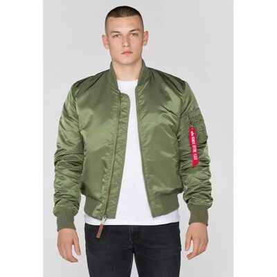 Jacke Alpha Industries MA-1 VF 59 Vert S Homme Jacke Alpha Industries MA-1 VF 59 Vert S Homme
