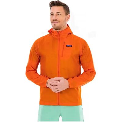 Regenjacke mit Kapuze Patagonia Houdini Orange L Homme Regenjacke mit Kapuze Patagonia Houdini Orange L Homme