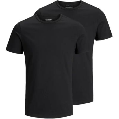 2er-Set T-Shirts Jack & Jones Noir XL Homme 2er-Set T-Shirts Jack & Jones Noir XL Homme