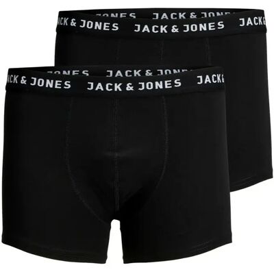 Boxer Jack & Jones Jacjon (x2) Noir S Homme Boxer Jack & Jones Jacjon (x2) Noir S Homme