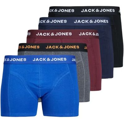 Boxer Jack & Jones friday (x5) Multicolore 2XL Homme Boxer Jack & Jones friday (x5) Multicolore 2XL Homme