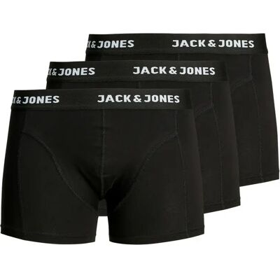 Boxer Jack & Jones jacanthony (x3) Noir XL Homme Boxer Jack & Jones jacanthony (x3) Noir XL Homme