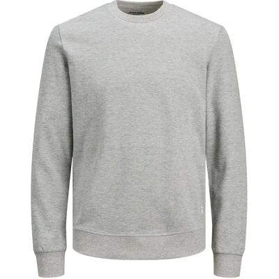 Sweatshirt Jack & Jones Basic crew neck Gris XS Homme Sweatshirt Jack & Jones Basic crew neck Gris XS Homme