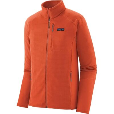Fleece Patagonia R1 Orange L Homme Fleece Patagonia R1 Orange L Homme